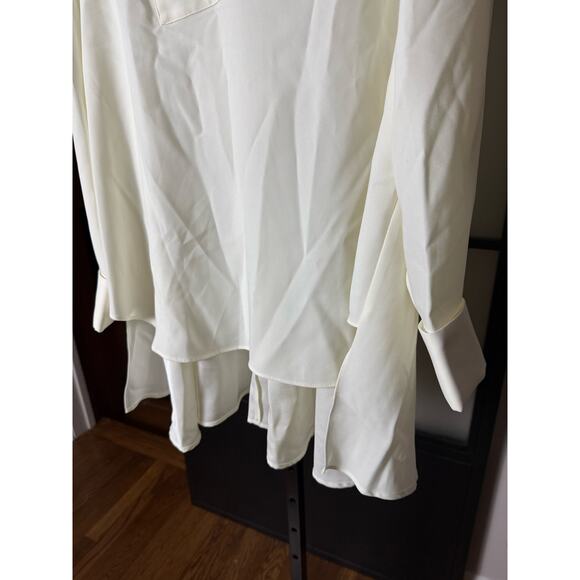 NWT Tuckernuck Cream Carrie Blouse Size XL - Picture 9 of 9